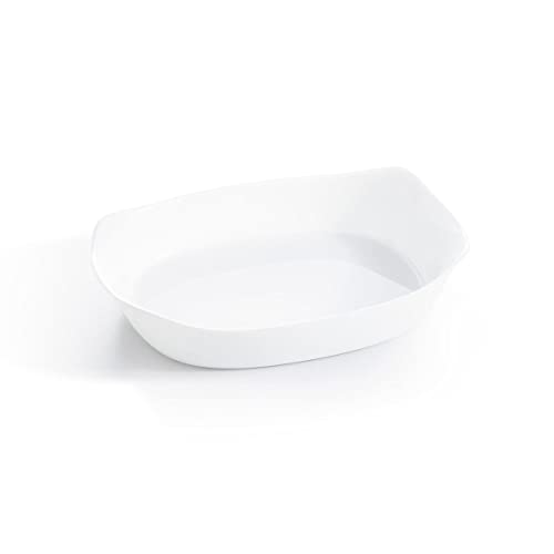Luminarc P8332 Smart Cuisine Auflaufform, Opal, Weiss/Opulenter Garten von Luminarc