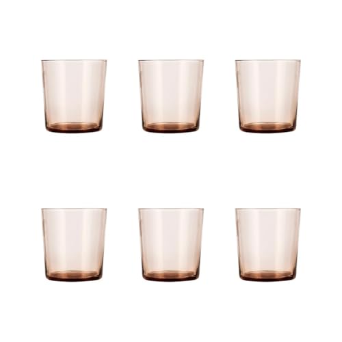 Luminarc Pinta Fume Set mit 6 Gläsern, hohes Glas, 36 cl, geeignet für Kühlschrank, stapelbar von Luminarc