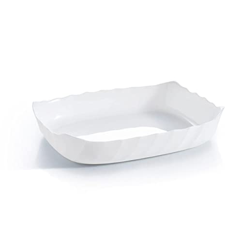 Luminarc Smart Cuisine Auflaufform Opal, 29 x 23 cm, Weiß Luminarc Smart Cuisine Auflaufform Opal, 29 x 23 cm, Weiß von Luminarc