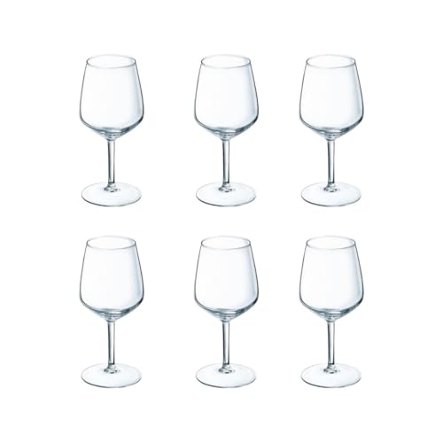 Luminarc Veral Set mit 6 Weingläsern, umweltfreundlich, 31 cl, Sodo, kühlschrankgeeignet, nicht mikrowellengeeignet, umweltfreundlich Luminarc Veral Set mit 6 Weingläsern, umweltfreundlich, 31 cl, Sodo, kühlschrankgeeignet, nicht mikrowellengeeignet, umweltfreundlich von Luminarc
