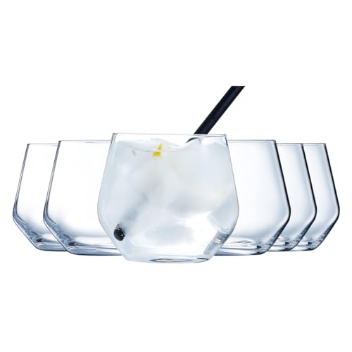 Luminarc - Vinetis Collection – 6 Gläser niedrig 36 cl – modernes und elegantes Design – Verpackung verstärkt von Luminarc