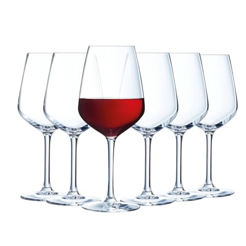 Luminarc - Vinetis Collection – 6 Stielgläser 40 cl – modernes und elegantes Design - verstärkte Verpackung Luminarc - Vinetis Collection – 6 Stielgläser 40 cl – modernes und elegantes Design - verstärkte Verpackung von Luminarc