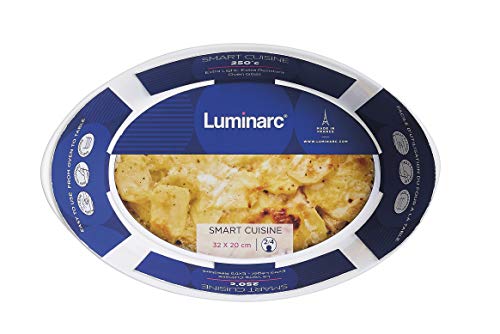 Arc International N3083 Smart Cuisine Schale 1 Stück, Glas, weiß von Luminarc