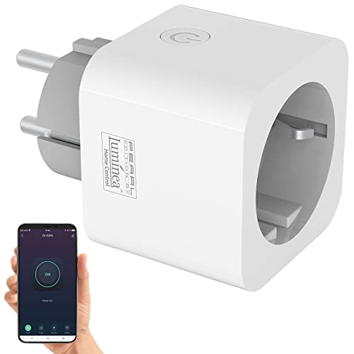 Luminea Home Control Strommessgerät: WLAN-Steckdose mit Energiekostenmesser, App-, Timer- & Sprachsteuerung (Energiekosten Messgerät WLAN, Elesion WLAN Steckdose, Bedienungsanleitung) von Luminea