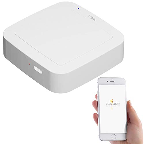 Luminea Home Control Zubehör zu Automatisierungsmodul: Taster für Smarthome-Schalt-Set RC-250.bt für Elesion-Geräte (Home-Automatisierungsmodul, WLAN Schalter) von Luminea