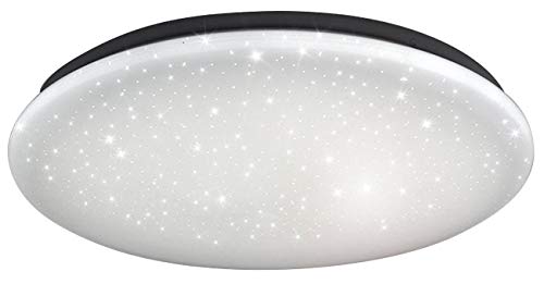 Luminea LED Deckenleuchte: LED-Decken-Kinderzimmerleuchte, Sternenhimmel-Effekt, Ø 28 cm, 840 lm (Küchenlampe, Deckenbeleuchtung, Badezimmer) von Luminea