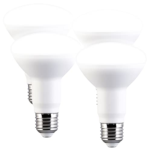 Luminea LED Strahler: 4er-Set LED-Reflektor R80, E27 11W (ersetzt 100W) 950lm tageslichtweiß (Strahler E27, Reflektorlampe, Wohnzimmerleuchten) von Luminea