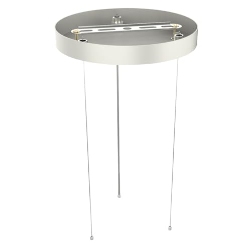 Luminea Zubehör zu LED-Deckenlampe Küche: Decken-Hängehalterung für Leuchten SPL-240.app & SPL-230, bis 120 cm (Deckenlampe Badezimmer LED, Küchenlampe, Wonzimmerleuchten) von Luminea