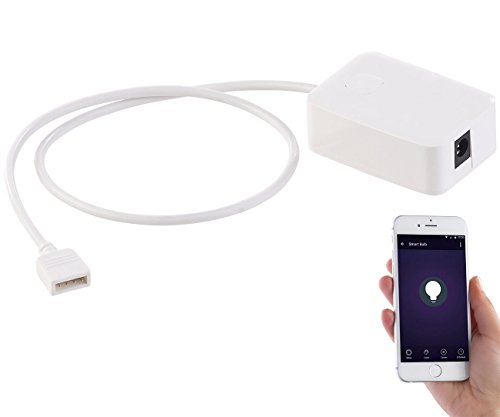 Luminea Zubehör zu Alexa-LED-Streifen: WLAN-Controller (Serie LAK/LAM), Amazon Alexa & Google Assistant komp. (LED-Streifen IP44, Lichtband-Set, Stripes) von Luminea