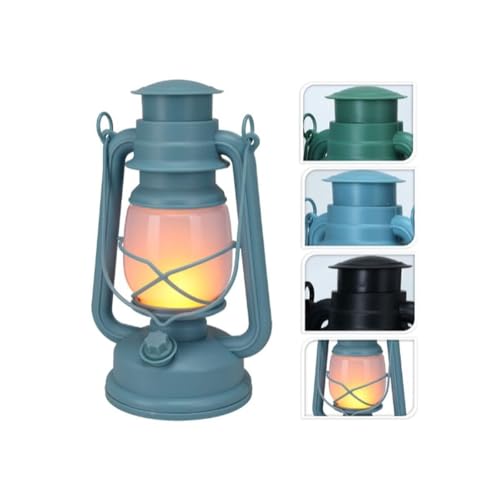 Lumineo LED-Laterne, blau, grün, Aluminium, 24,5 cm Lumineo LED-Laterne, blau, grün, Aluminium, 24,5 cm von Lumineo