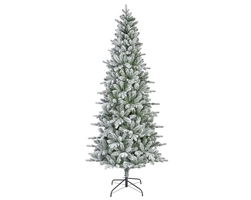 Lumineo Weihnachtsbaum, grün/weiß, dia103-H210cm von Kaemingk
