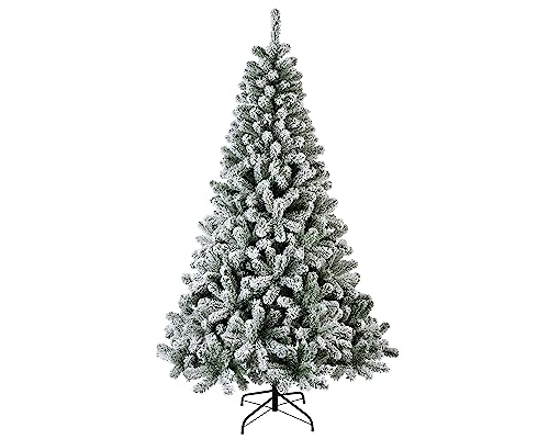 Lumineo Weihnachtsbaum, grün/weiß, Durchmesser 146 x 240 cm von Kaemingk