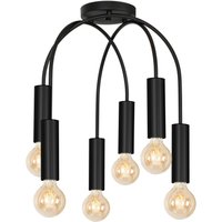 Deckenleuchte Schwarz Modern 6 flammig für E27 Deckenleuchte Schwarz Modern 6 flammig für E27 von Luminex