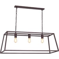 Hängeleuchte FRAME in Kupfer 3-flmg von Luminex