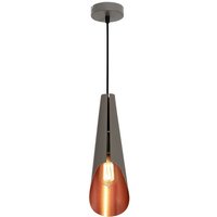Hängeleuchte Grau Gold von Luminex