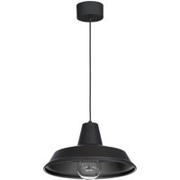 Pendelleuchte mit Schirm Schwarz Metall Esstisch Küche Pendelleuchte mit Schirm Schwarz Metall Esstisch Küche von Luminex