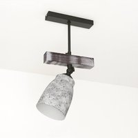 Shabby Chic Deckenlampe Weiß Grau schwenkbar AGAP von Luminex