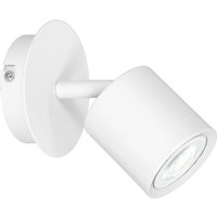 Spot Lampe Wand Weiß klein verstellbar GU10 von Luminex