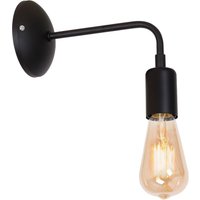 Wandleuchte Schwarz Retro Design Metall Wandlampe Wandleuchte Schwarz Retro Design Metall Wandlampe von Luminex