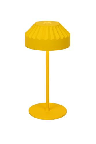 LuminexDesigns Gelbe Moderne Akku-Tischlampe, Touch Dimmbar, stilvoll für Wohnzimmer oder Flur LuminexDesigns Gelbe Moderne Akku-Tischlampe, Touch Dimmbar, stilvoll für Wohnzimmer oder Flur von LuminexDesigns