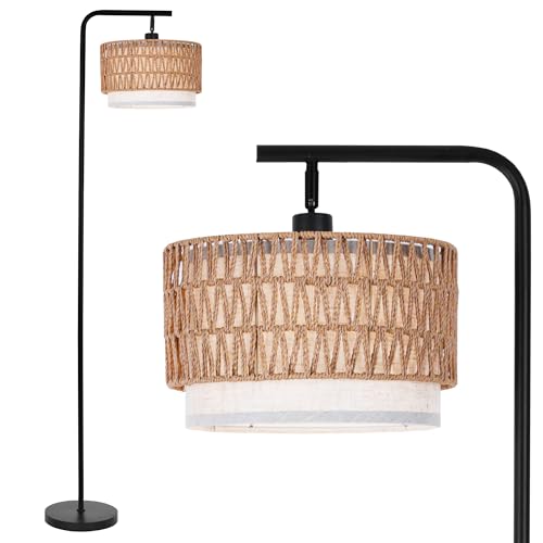 LuminexDesigns Stehlampe mit Doppelschirm, Verstellbare Lichtwinkel für Wohnzimmer, Schlafzimmer & Büro, Ohne Glühbirne von LuminexDesigns