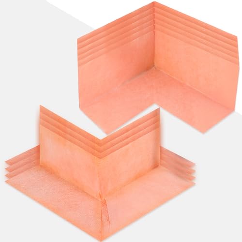 10-teiliges Dichtungs-Set für Dusche, 6 Innenabdichtungsmembranen und 4 wasserdichte Membranen außen, nahtlose Polyethylen-Membranen für Badezimmer-Ecken, Badewannen-Wände und Dampfbad-Umgebungen 10-teiliges Dichtungs-Set für Dusche, 6 Innenabdichtungsmembranen und 4 wasserdichte Membranen außen, nahtlose Polyethylen-Membranen für Badezimmer-Ecken, Badewannen-Wände und Dampfbad-Umgebungen von Lumirio