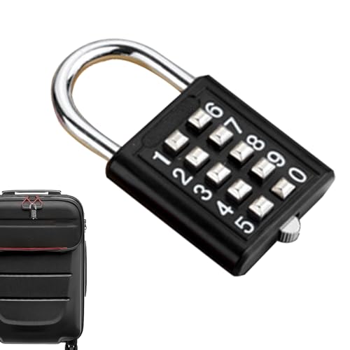 Digitales Vorhängeschloss, Digitale Vorhängeschlösser Mit Code, Sicherheitsvorhängeschloss Mit Tastenkombination, Kleines Zaun-Schließfachschloss, Digitales Code-Vorhängeschloss Für Werkzeugkasten, Digitales Vorhängeschloss, Digitale Vorhängeschlösser Mit Code, Sicherheitsvorhängeschloss Mit Tastenkombination, Kleines Zaun-Schließfachschloss, Digitales Code-Vorhängeschloss Für Werkzeugkasten, von Lumiscent