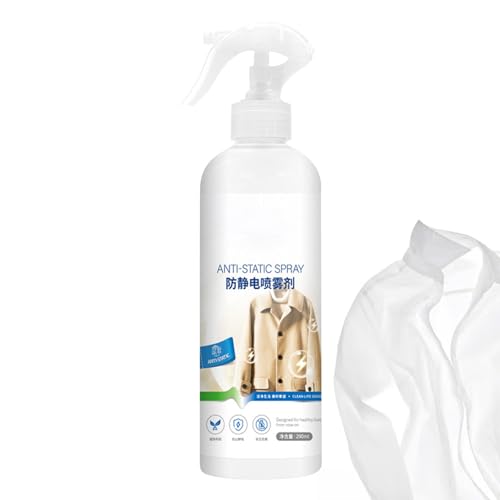 Lumiscent Anti-Statik-Spray, 290 ml Anti-Kräuselungs-Spray, tragbares Anti-Statik-Spray für Haare, Kleidung, Auto und Möbel Lumiscent Anti-Statik-Spray, 290 ml Anti-Kräuselungs-Spray, tragbares Anti-Statik-Spray für Haare, Kleidung, Auto und Möbel von Lumiscent