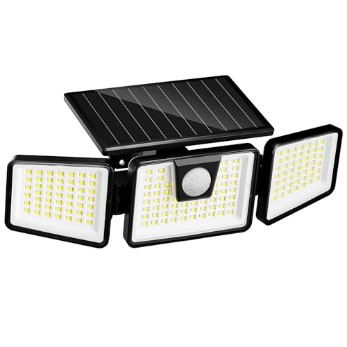 LUMISKY Solarspot mit 3 Köpfen und Sensor 800LM FALCON von Lumisky
