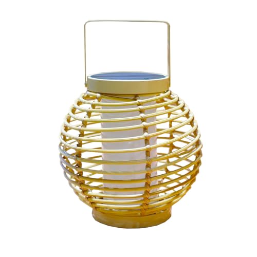 Lumisky Beehive Solarlaterne mit Solarpanel, LED, weiß, Höhe 26 cm von Lumisky