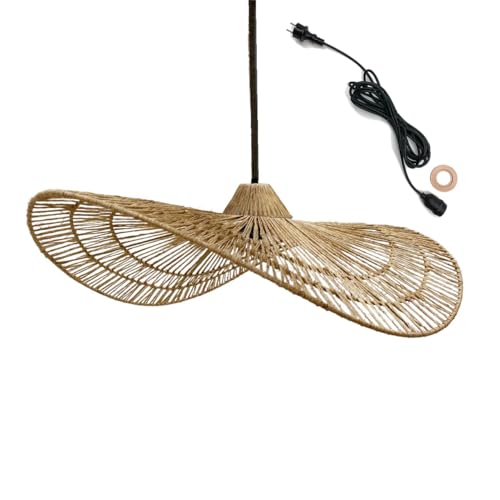 Lumisky Hängeleuchte für den Außenbereich, Marbella, Outdor, Jute, Natur, Boho-Stil, 5 m Kabellänge von Lumisky