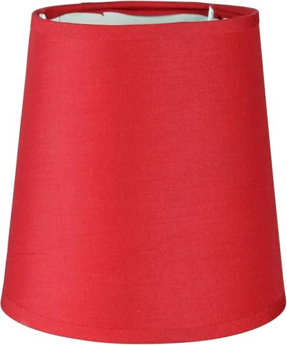 Lumissima 80112 Lampenschirm, zylindrisch, Rot von Ostaria