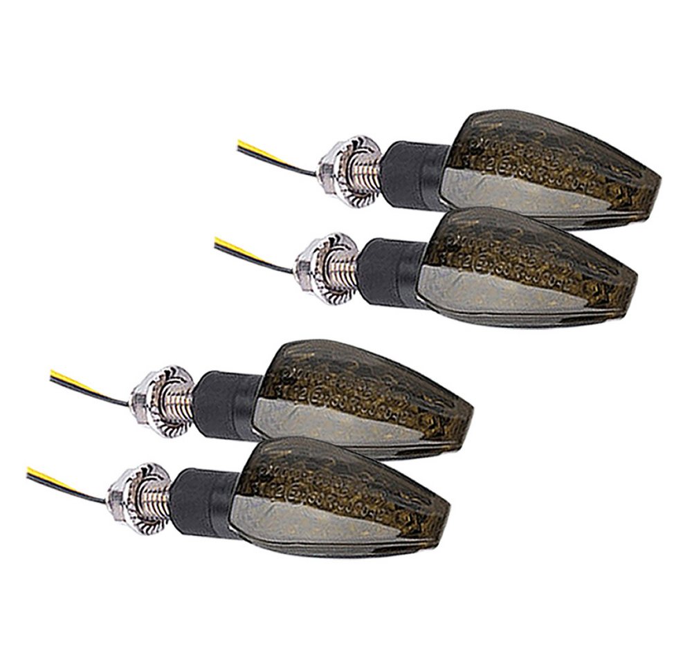 Lumitecs Blinker 2er-Set LED Blinker Motorrad RP12 E-Prüfzeichen 2 Stück getönt sw Lumitecs Blinker 2er-Set LED Blinker Motorrad RP12 E-Prüfzeichen 2 Stück getönt sw von Lumitecs