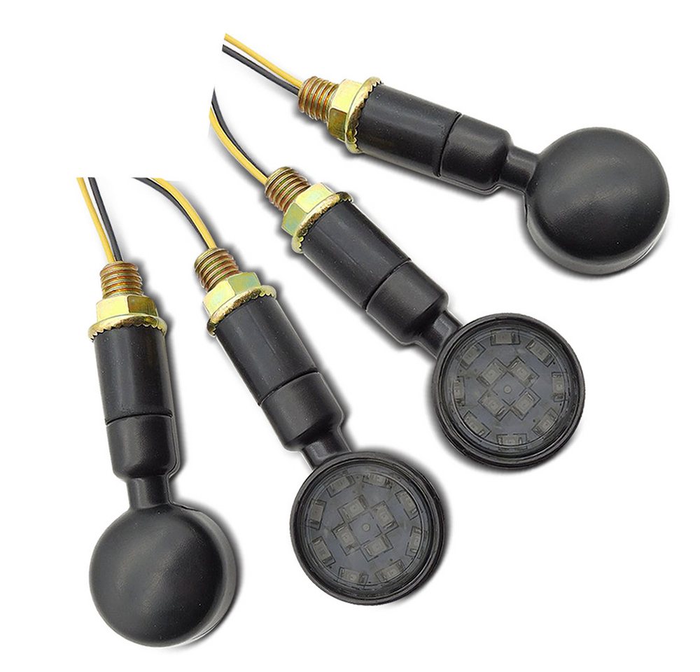 Lumitecs Blinker 2er-Set LED Blinker Motorrad # RV299 mit ECE 2 Stück getönt schwarz Lumitecs Blinker 2er-Set LED Blinker Motorrad # RV299 mit ECE 2 Stück getönt schwarz von Lumitecs
