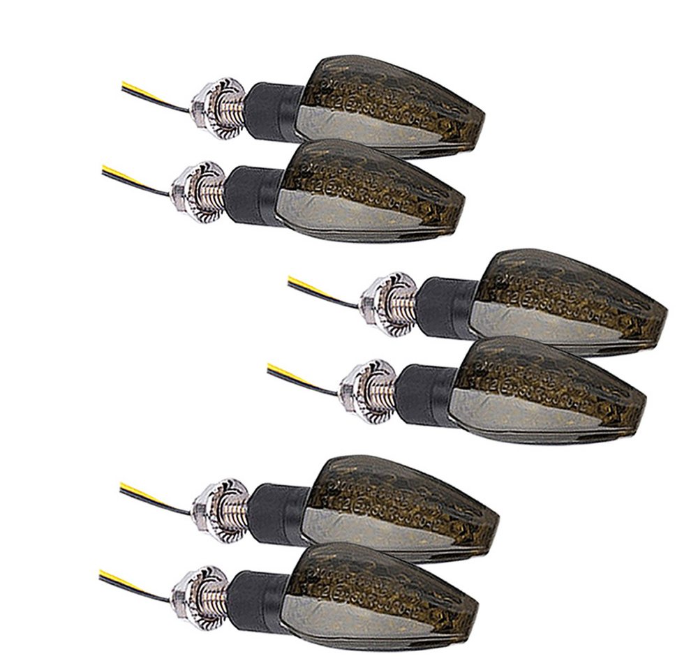 Lumitecs Blinker 3er-Set LED Blinker Motorrad RP12 E-Prüfzeichen 2 Stück getönt sw Lumitecs Blinker 3er-Set LED Blinker Motorrad RP12 E-Prüfzeichen 2 Stück getönt sw von Lumitecs
