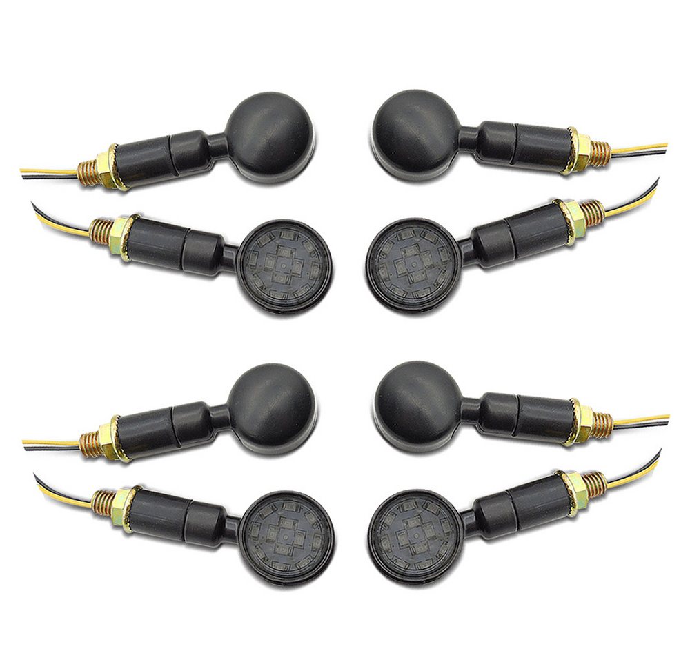 Lumitecs Blinker 4er-Set LED Blinker Motorrad # RV299 mit ECE 2 Stück getönt schwarz Lumitecs Blinker 4er-Set LED Blinker Motorrad # RV299 mit ECE 2 Stück getönt schwarz von Lumitecs