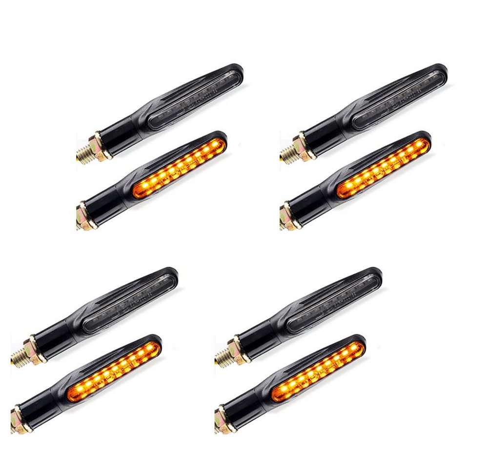 Lumitecs Blinker 4er-Set Lauflicht Blinker Motorrad LED # KP6 E-Prüfzeichen 2 Stück Lumitecs Blinker 4er-Set Lauflicht Blinker Motorrad LED # KP6 E-Prüfzeichen 2 Stück von Lumitecs