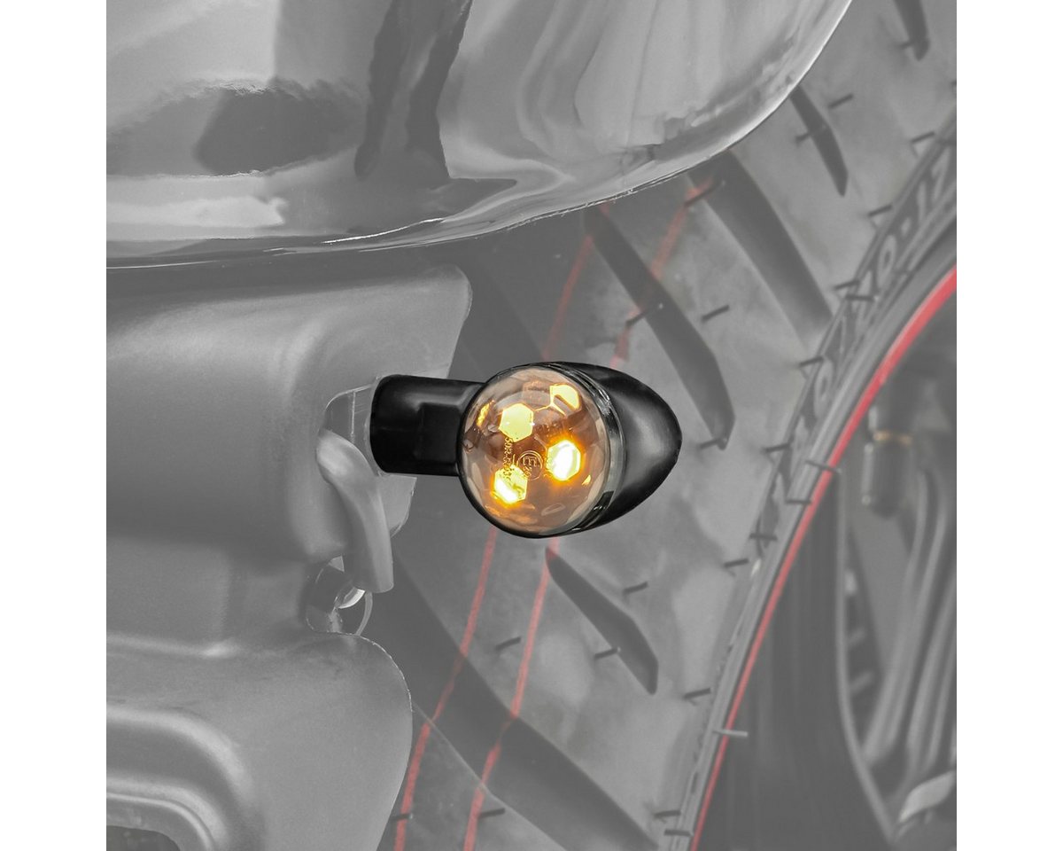 Lumitecs Blinker LED Blinker Motorrad # BL3 für Chopper mit E-Prüfzeichen getönt Lumitecs Blinker LED Blinker Motorrad # BL3 für Chopper mit E-Prüfzeichen getönt von Lumitecs