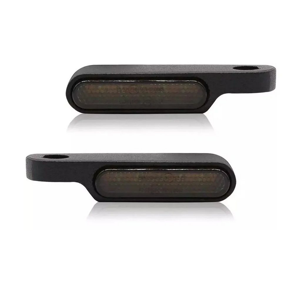 Lumitecs Blinker LED Lenkerblinker passend für Harley Davidson Softail Modelle, LED fest integriert von Lumitecs