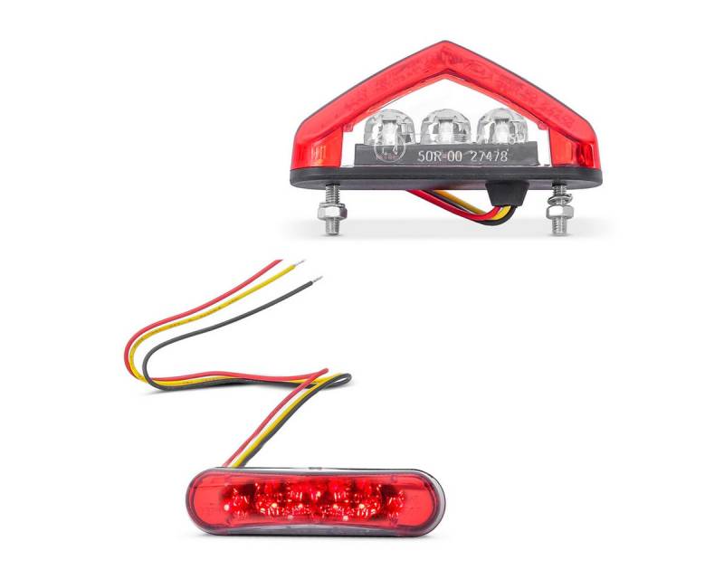 Lumitecs Blinker LED Rücklicht für Husqvarna 701 Supermoto # TX44 rot von Lumitecs