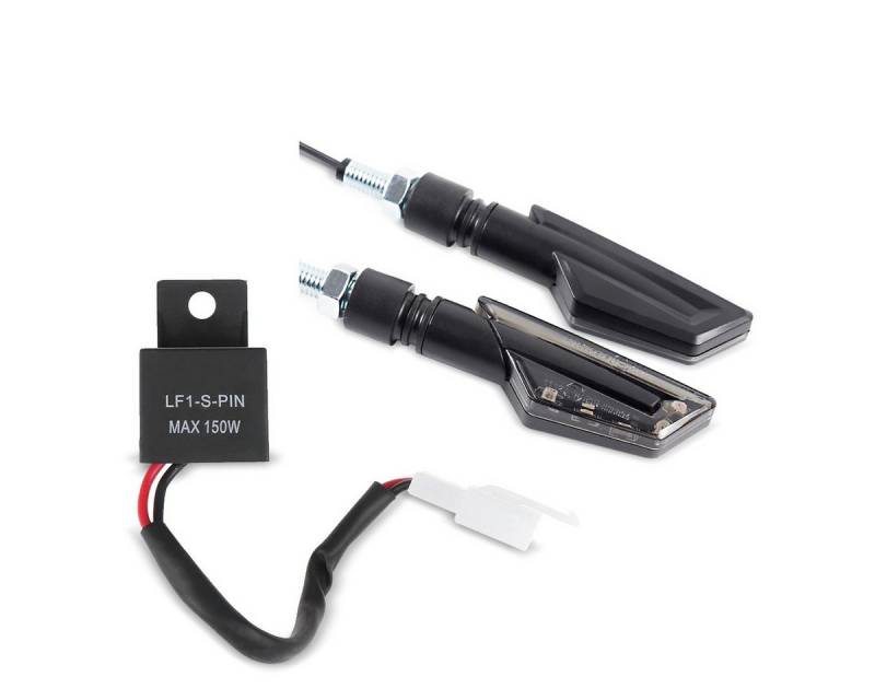 Lumitecs Halter 12V 2 PIN Blinker Relais passend für Kawasaki Versys 1000 / 650 LED + von Lumitecs