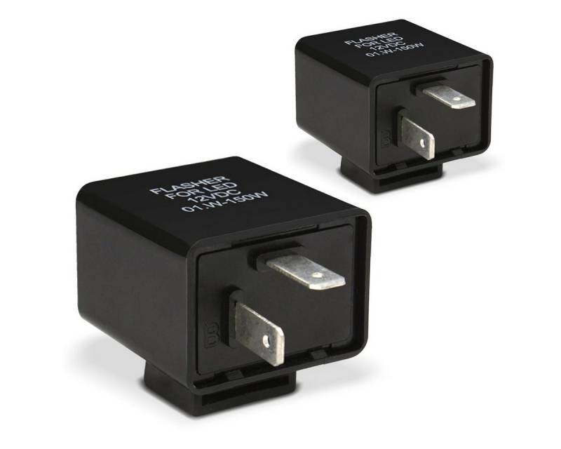 Lumitecs Halter 2x 12V Motorrad Blinker Relais 2 L-PIN # Blinkergeber LED Lastunabhäng von Lumitecs