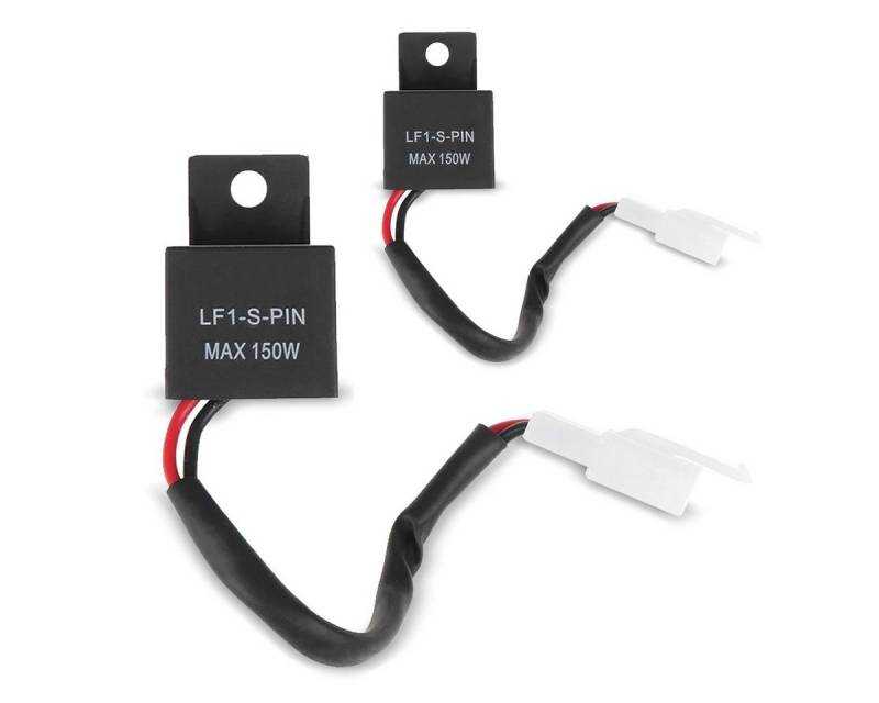 Lumitecs Halter 2x 12V Motorrad Blinker Relais 2 PIN # Blinkergeber LED Lastunabhängig von Lumitecs