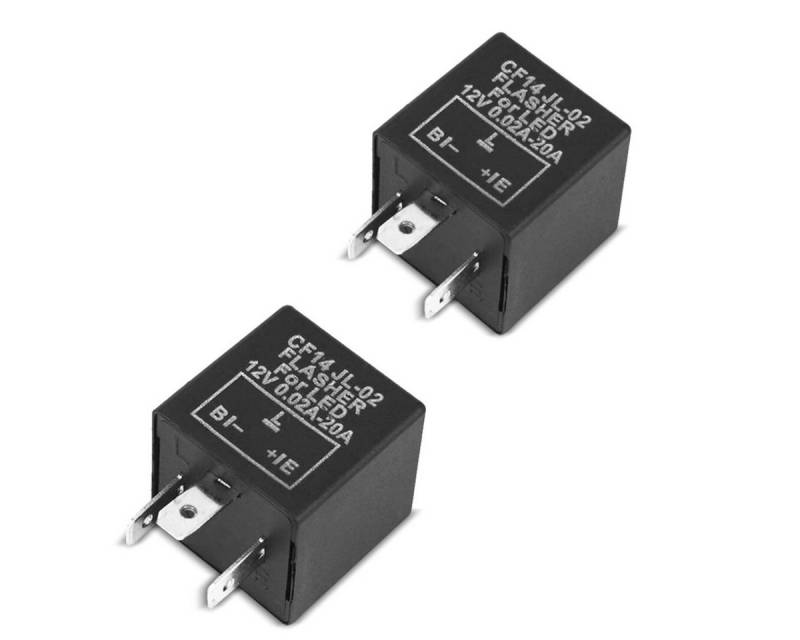 Lumitecs Halter 2x 12V Motorrad Blinker Relais 3 V-PIN # Blinkergeber LED Lastunabhäng von Lumitecs