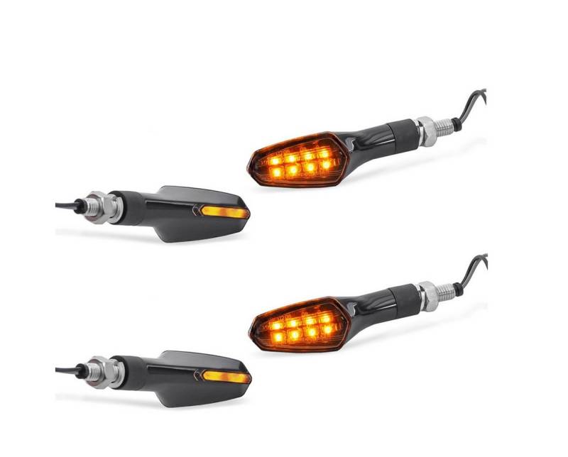 Lumitecs Halter 2x LED Blinker Motorrad # KP18 E-Prüfzeichen 2 Stück vorne-hinten Spar von Lumitecs