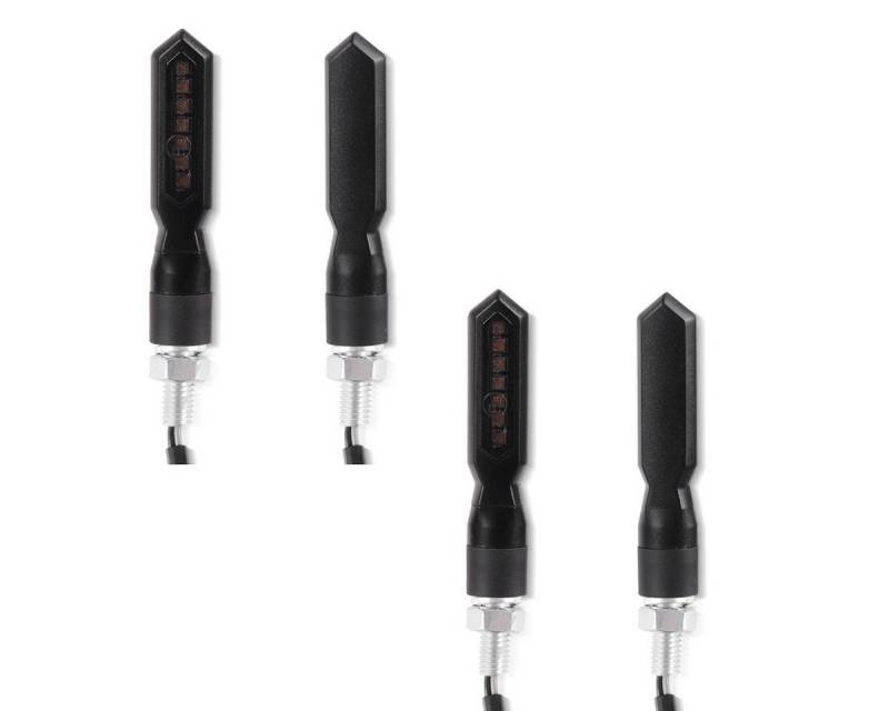 Lumitecs Halter 2x LED Blinker Motorrad # KP28 E-Prüfzeichen 2 Stück vorne-hinten Spar von Lumitecs
