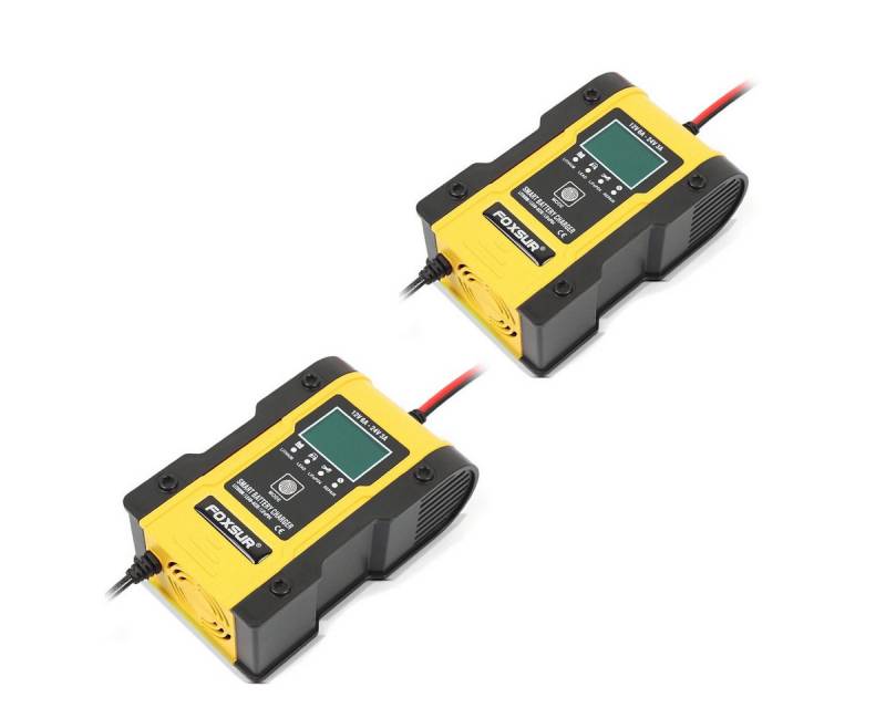 Lumitecs Halter 2x Motorrad Batterie Ladegerät Lithium / Blei 3/6A Automatik # IO5 Spa von Lumitecs
