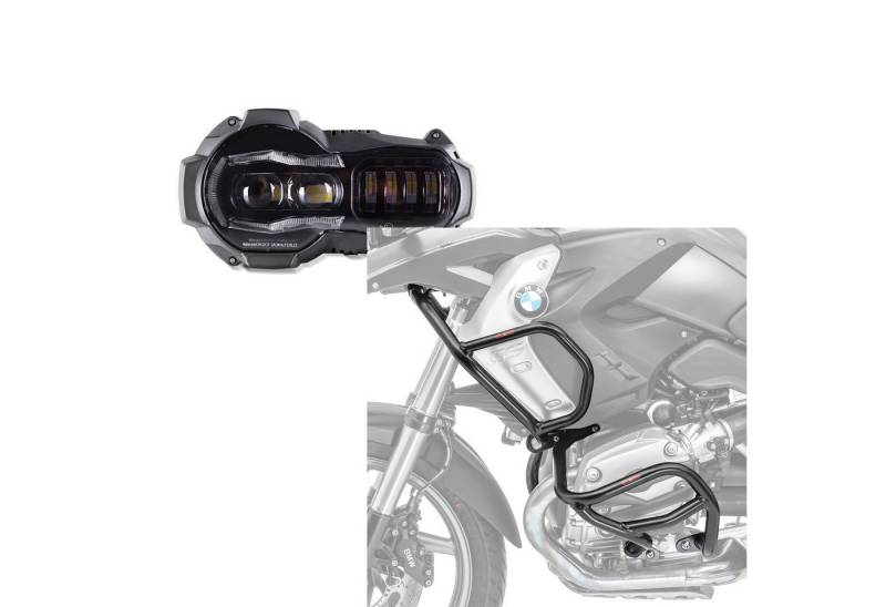 Lumitecs Halter Set LED Scheinwerfer + Sturzbügel S6 von Lumitecs