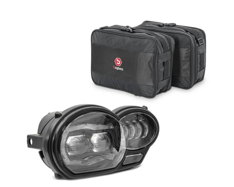 Lumitecs Halter Set LED Scheinwerfer + Vario Koffer Innentaschen S3 von Lumitecs