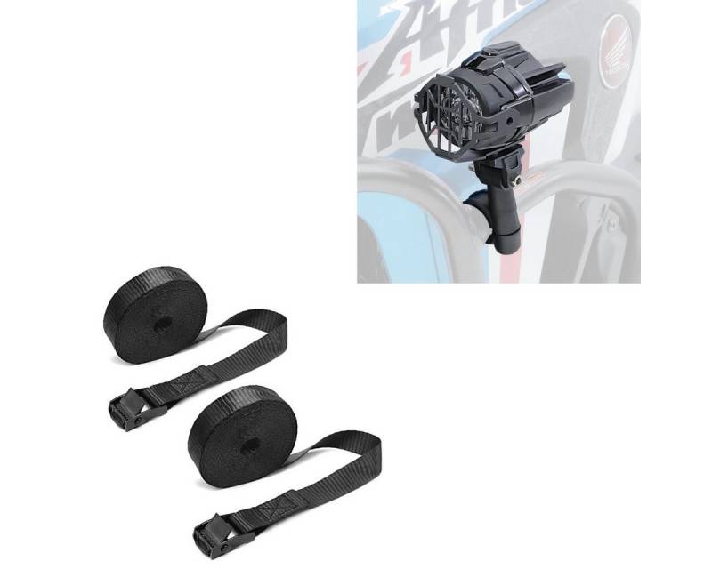 Lumitecs Halter Set LED Zusatzscheinwerfer + Spanngurt S2 von Lumitecs